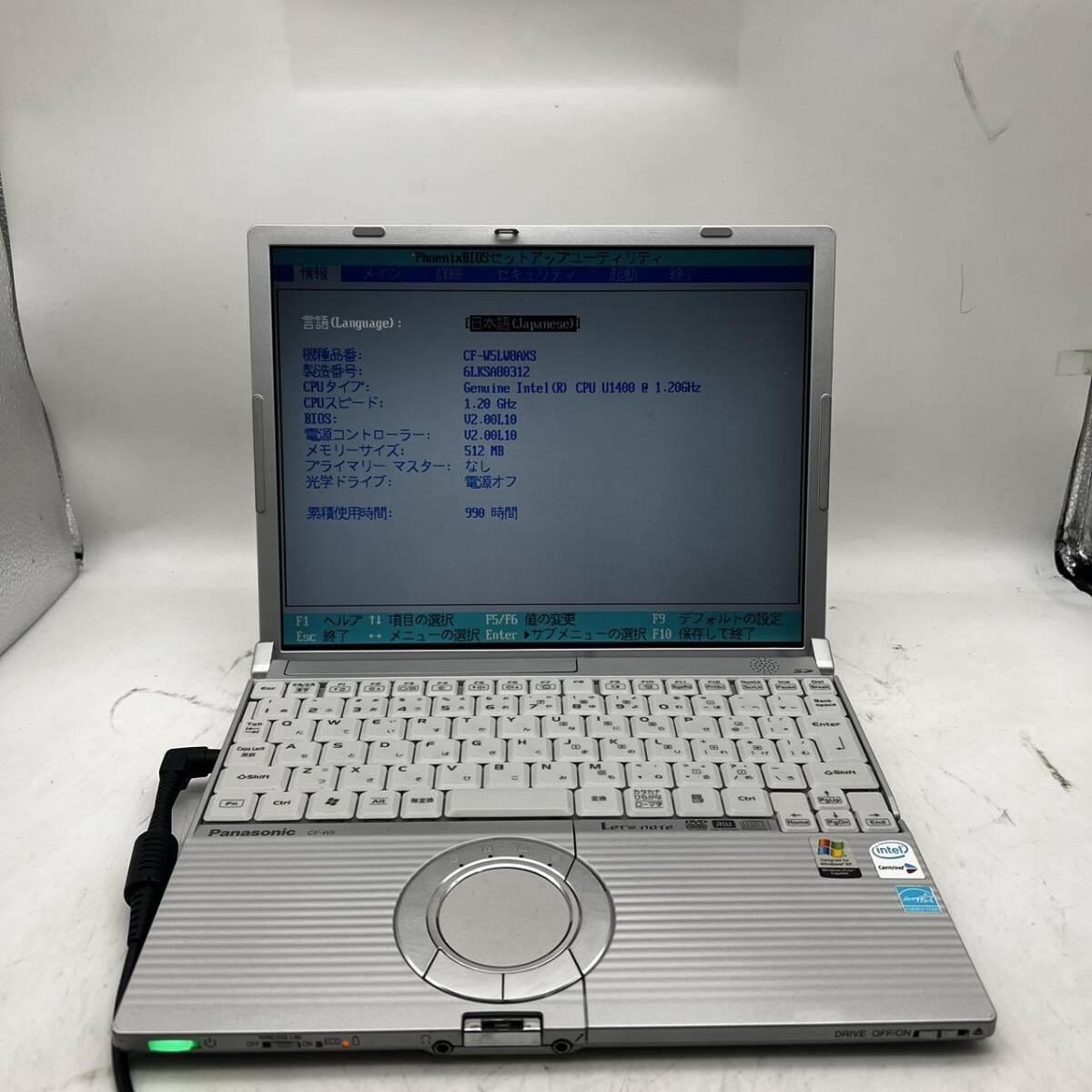 Panasonic/W5/Cenuine U1400/メモリ 2GB/12.1インチ/1拍卖