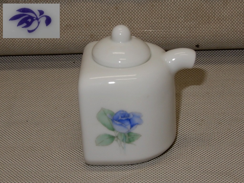 ●香蘭社 ローズ 薔薇 調味料入れ 醤油差し●拍卖