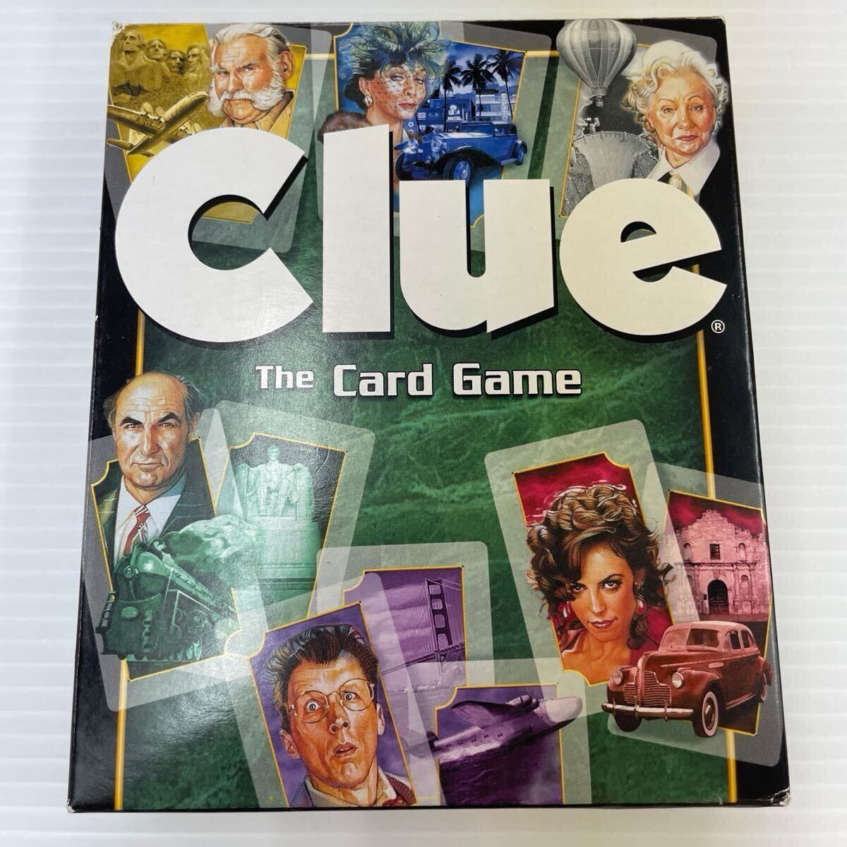 【クルー カードゲーム 】長期保管品 clue the card game ボードゲーム #0601-077T3拍卖