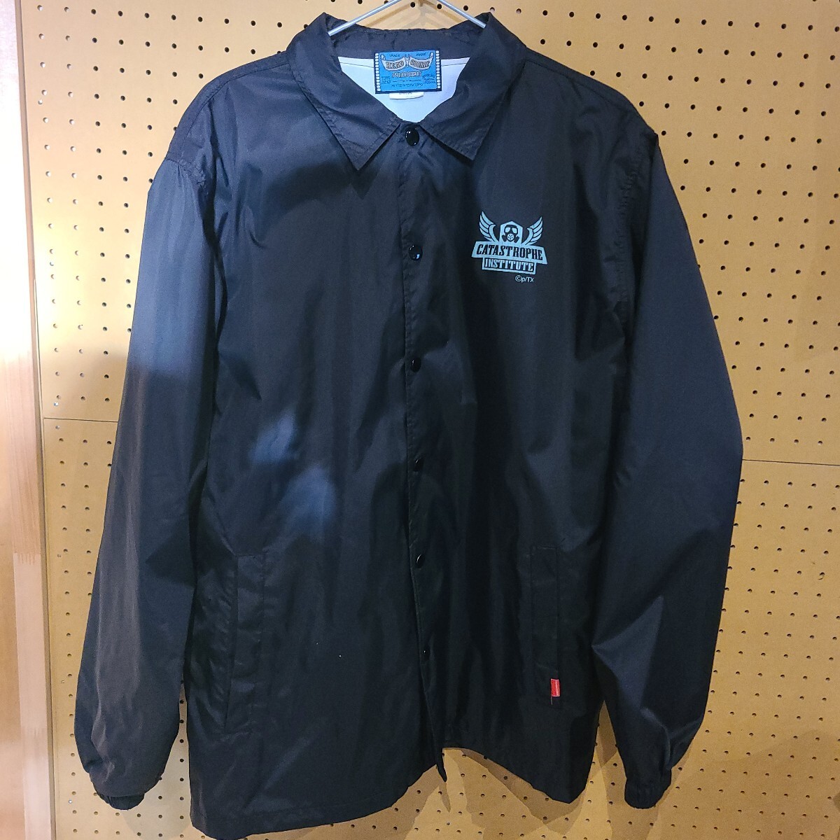 Headgoonie ヘッドグーニー/sweatshirtsスウェットシャツ/ ナイロンジャケット/ ブラック/ HEAD GOONIE / 黒/ ナイロン拍卖