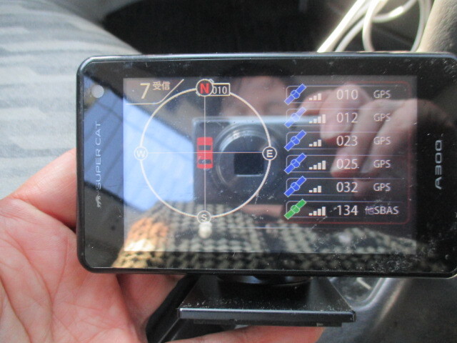 中古品 ユピテル Yupiteru A300 A1103 レーザー&レーダー探知機 2個セット4GBx2枚 (え)拍卖