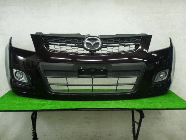 13F】【28W】【送料記載】 MPV LY3P フロントバンパー L209-50-031E88 ラディアントエボニーマイカ カメラ付 【410118】拍卖