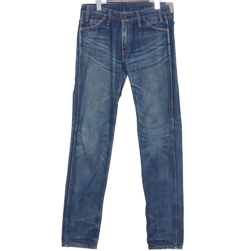 LEVI'S 606 1968モデル BIG'E' LVC オレンジタブ 日本製 デニムパンツ サイズ30 ブルー 68606 リーバイス スーパースリム拍卖