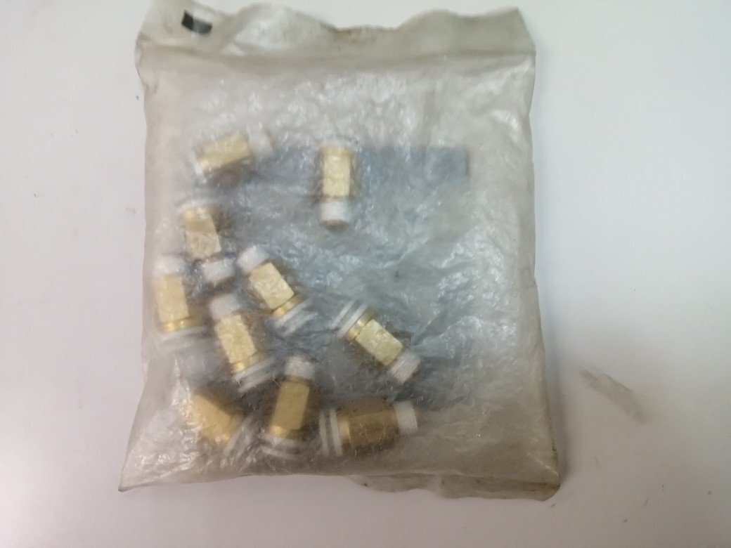 01096 SMC ミリサイズ ワンタッチ管継手 ハーフユニオン シール剤付 KQ2H08-01S 10個入り拍卖