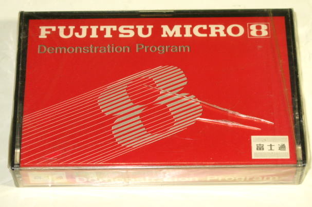 富士通 FM-8 デモンストレーションプログラム カセットテープ形式 店舗向け非売品  未使用拍卖