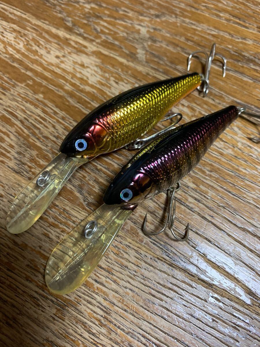 オールド 希少 メガバス ( MEGABASS ) ディープエックス 200 DEEP-X 200 ディープX シール目 年号無 ☆クランベイト ルアー ③拍卖