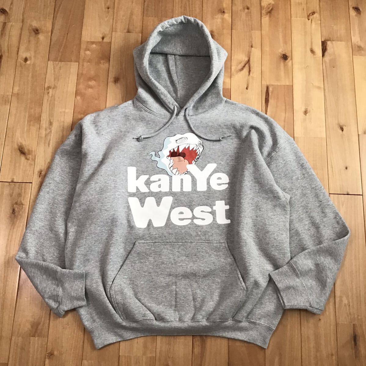2007年 村上隆 × Kanye West Graduation Ghost プルオーバー パーカー XLサイズ Takashi Murakami pullover hoodie カニエ ウエスト y28拍卖