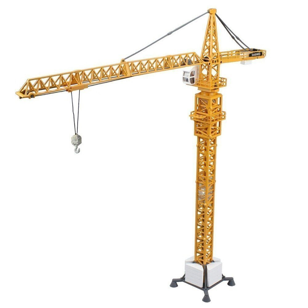 合金ダイキャストタワー旋回クレーントラックモデルおもちゃ車ミニカー合金 1:50 ギフト子供のためのコレクションのおもちゃDJ982拍卖