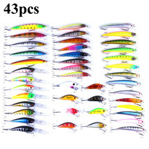 お得大量 ルアーセット 43点 43個 シーバス ヒラメ ハードルアー 疑似餌 釣り具 ZCL195拍卖