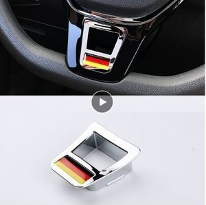 車のスタイリングのステアリングホイールカバーステッカーアクセサリーゴルフYWQ752拍卖