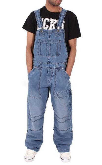 サロペット メンズ オーバーオール デニムパンツ つなぎ サスペンダーズボン ペインター作業服YWQ317拍卖