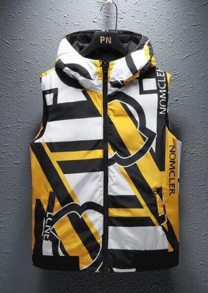 秋新作 メンズリバーシブル中綿入りベスト 気分転換 立体裁断 保温 フード付き お洒落 YWQ1518拍卖