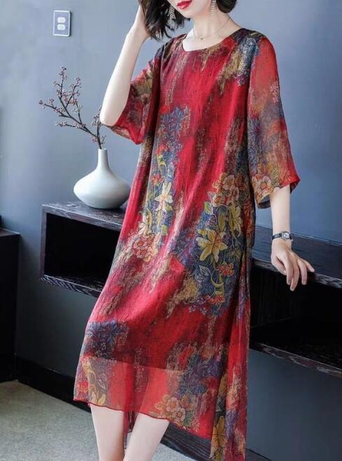 ワンピース レディース 夏 マキシ丈 きれいめ ワンピース レディース 花柄きれいめ マキシ丈ワンピースドレス上品 半袖 YWQ1297拍卖