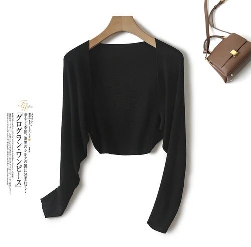 NEW レディー 夏ニット長袖カーディガン日焼け防止衣 ZCL1032拍卖