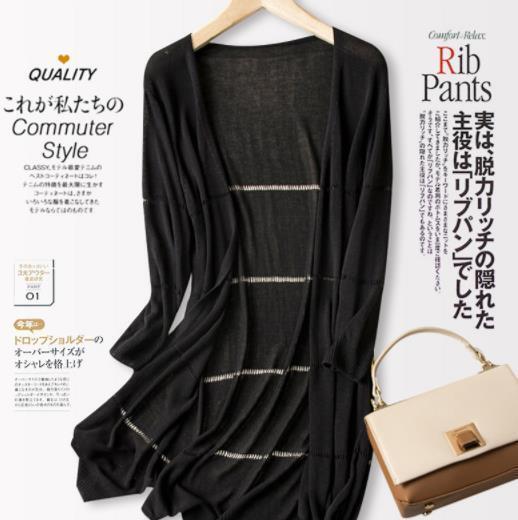 レディース 無地 薄手 コート UVカット カーディガン ロング 冷房対策 ゆったり 多色 YLH492拍卖