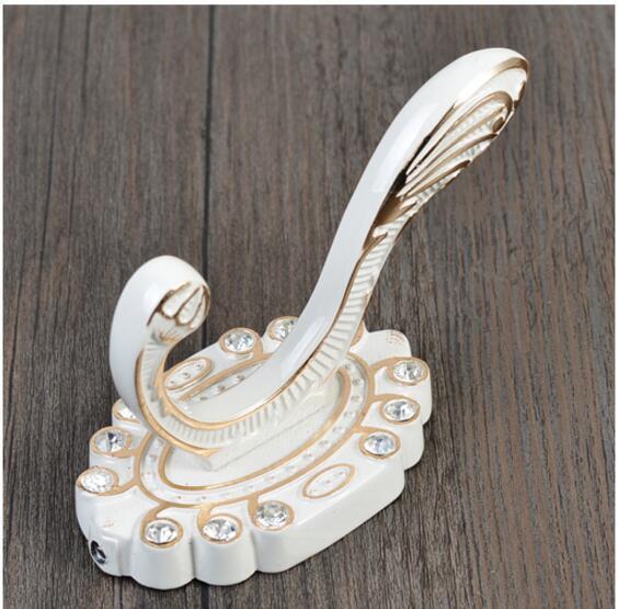 5個セットヨーロピアンなハンガーフック 壁掛け フック コート ウォール ハンガー アンティーク ヴィンテージ ヨーロッパYWQ1885拍卖