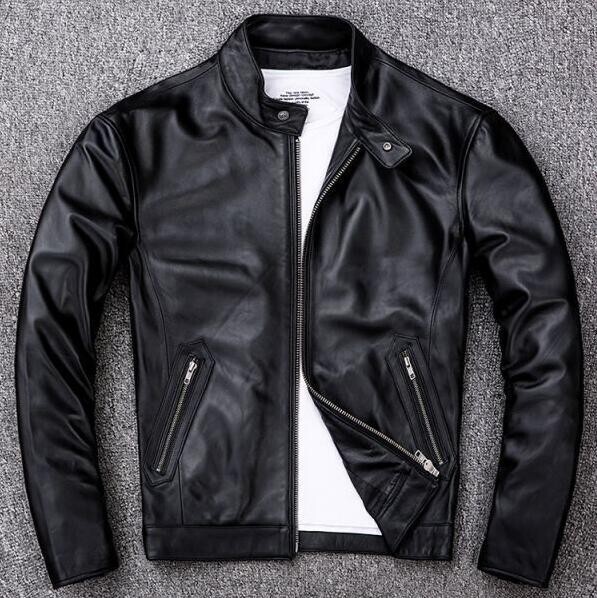 セール本革高級新品ラム革バイクジャケットサイズ選択可本革製おまけメンズライダース レザー バイクウェア 革ジャン 黒 YWQ1533拍卖