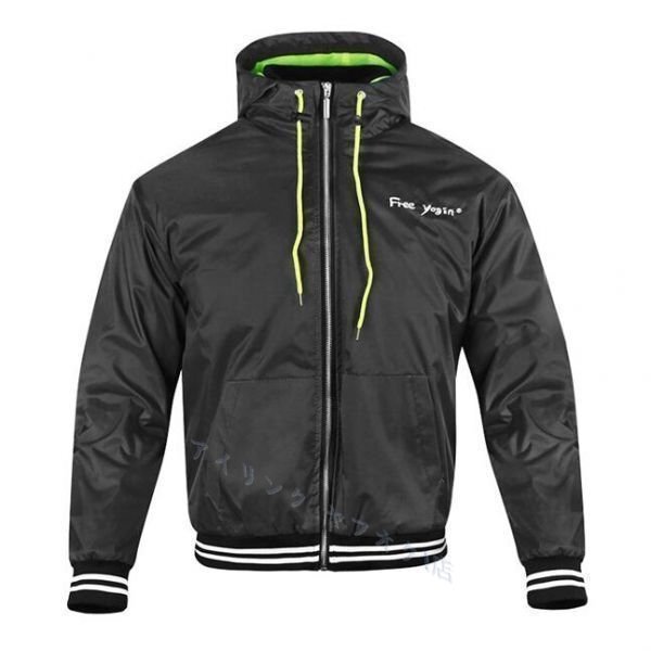 ☆新品防風 バイクジャケット メンズ ライダースウエア フード 格好いい パーカー ジャージ カジュアル通勤 「サイズ?色 選択可」拍卖