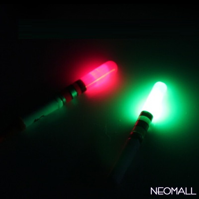 LED ケミホタル 37 レッド & グリーン 各色2本(合計4本) 電池4個付き 送料込み ☆ ライトスティック ケミライト デンケミ DJ045拍卖