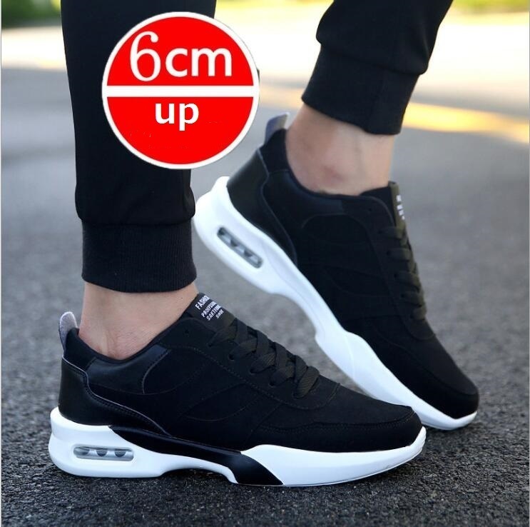 オシャレシークレットシューズ メンズ スニーカー インヒールシューズYWQ554拍卖