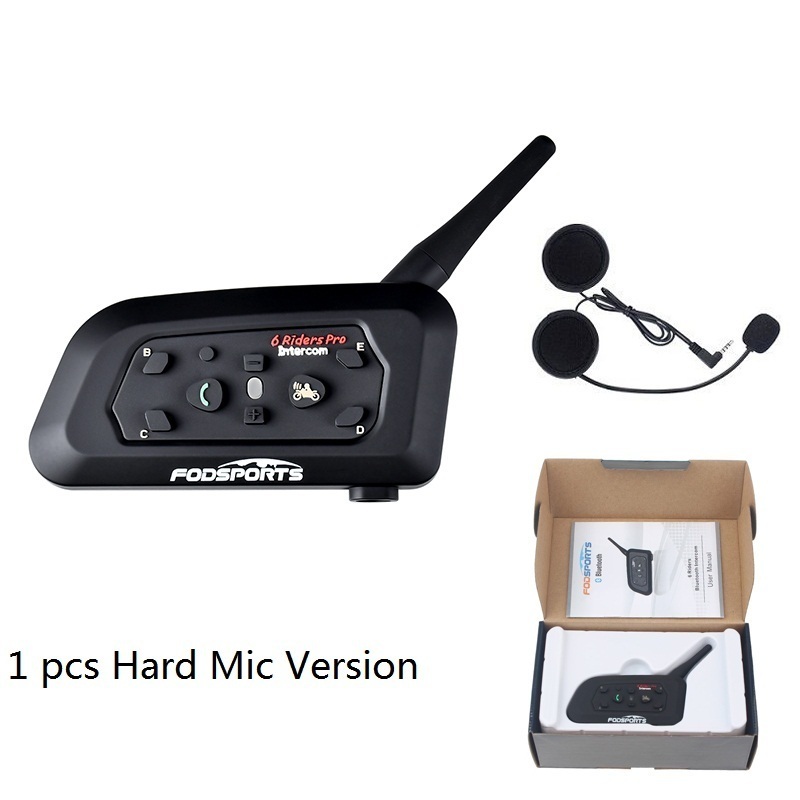 インカムバイク・Bluetooth・6人ライダー対応・1200M・ワイヤレス・インターコム YWQ1170拍卖