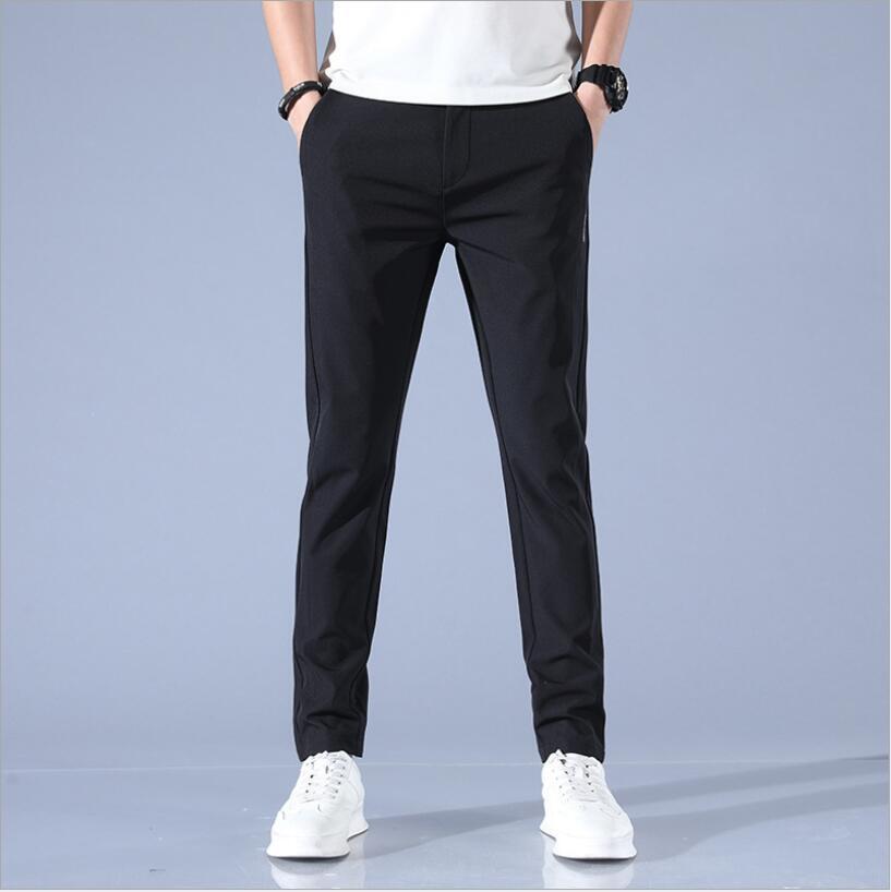 上質チノパン メンズ チノパンツ スリム ストレッチ スキニー 夏物 薄手涼しい 無地テーパード カジュアルパンツYWQ238拍卖
