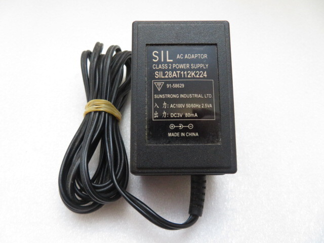 AD35069★SIL★ACアダプター★SIL28AT112K224★保証付!即決!拍卖