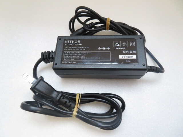 AD35115★NTT docomo★ACアダプター★H1★保証付!即決!拍卖