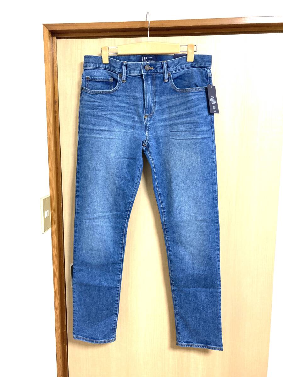 新品 ギャップ スキニー ジーンズ メンズ / 未使用 GAP SKINNY Gapflex Mid Rise Skinny Leg デニム ストレッチ拍卖