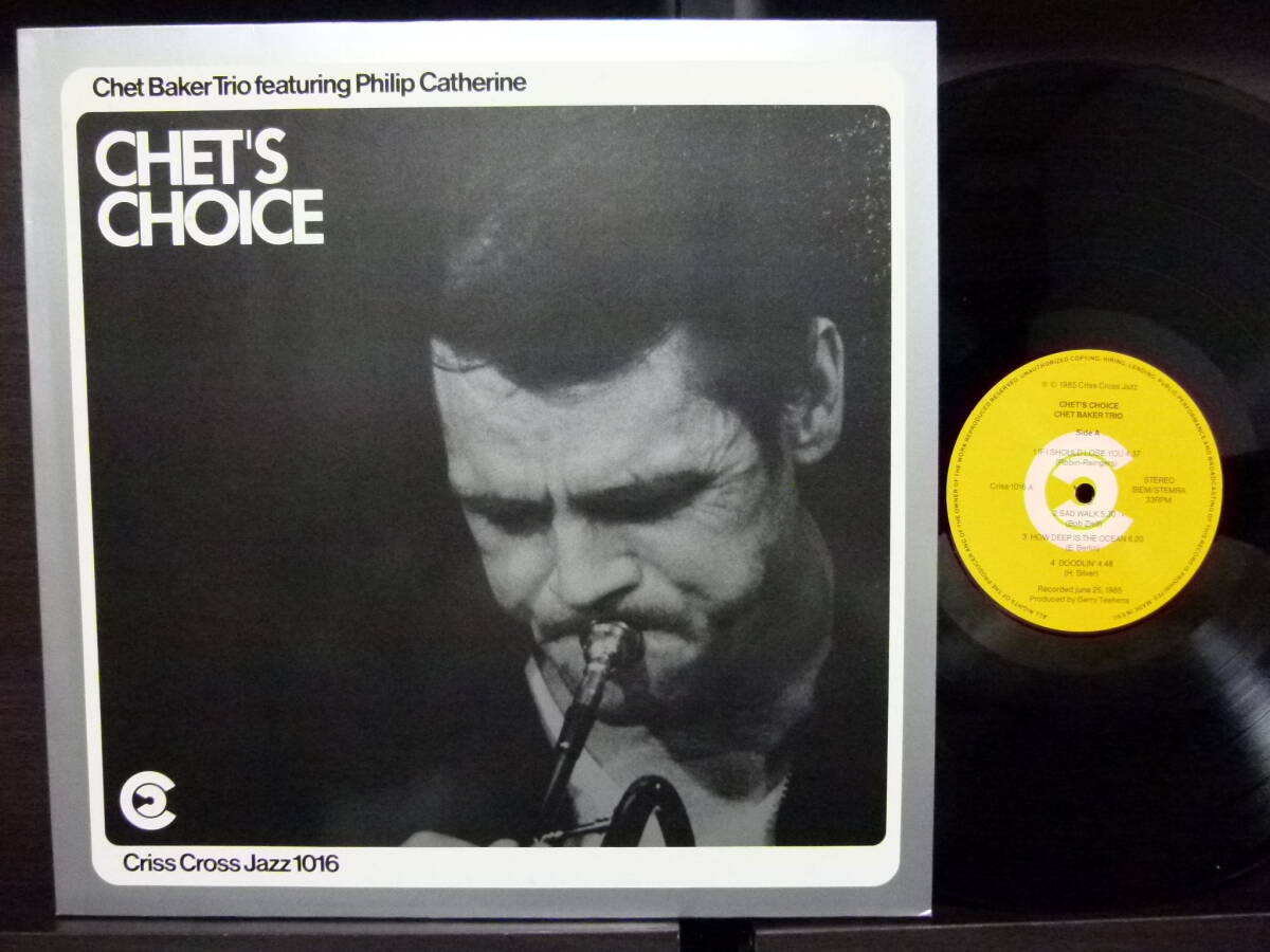 ■激レア■美盤オリジナル■CHET BAKER■CHET'S CHOICE■コーティング拍卖