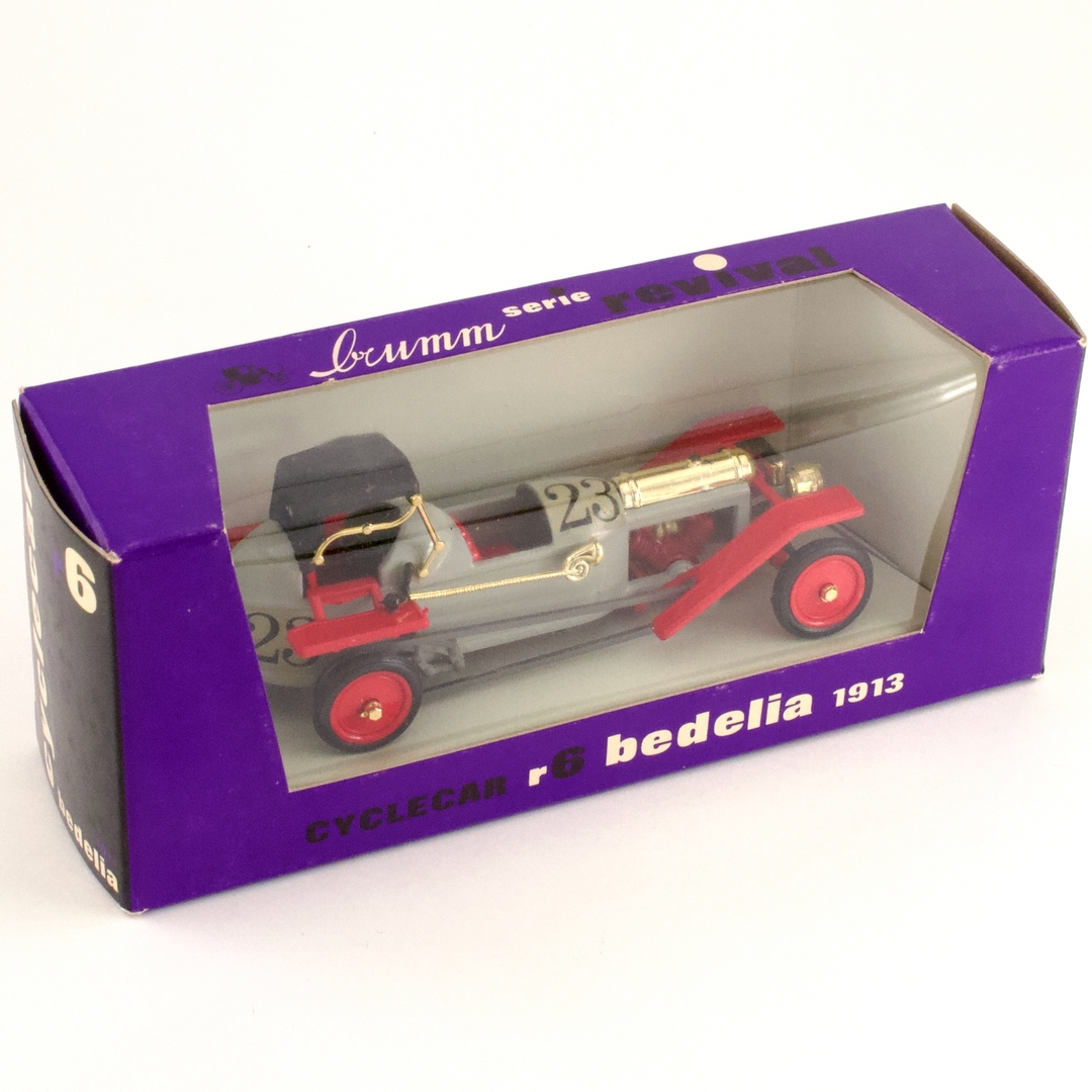 イタリア ブルム(Brumm) CYCLECAR r6 bedelia 1913 BD/2 1/43拍卖