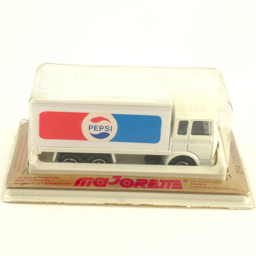 フランス マジョレット(Majorette) SAVIEM PEPSI 214 CONTAINER 1/100 ブリスターパック 未開封拍卖