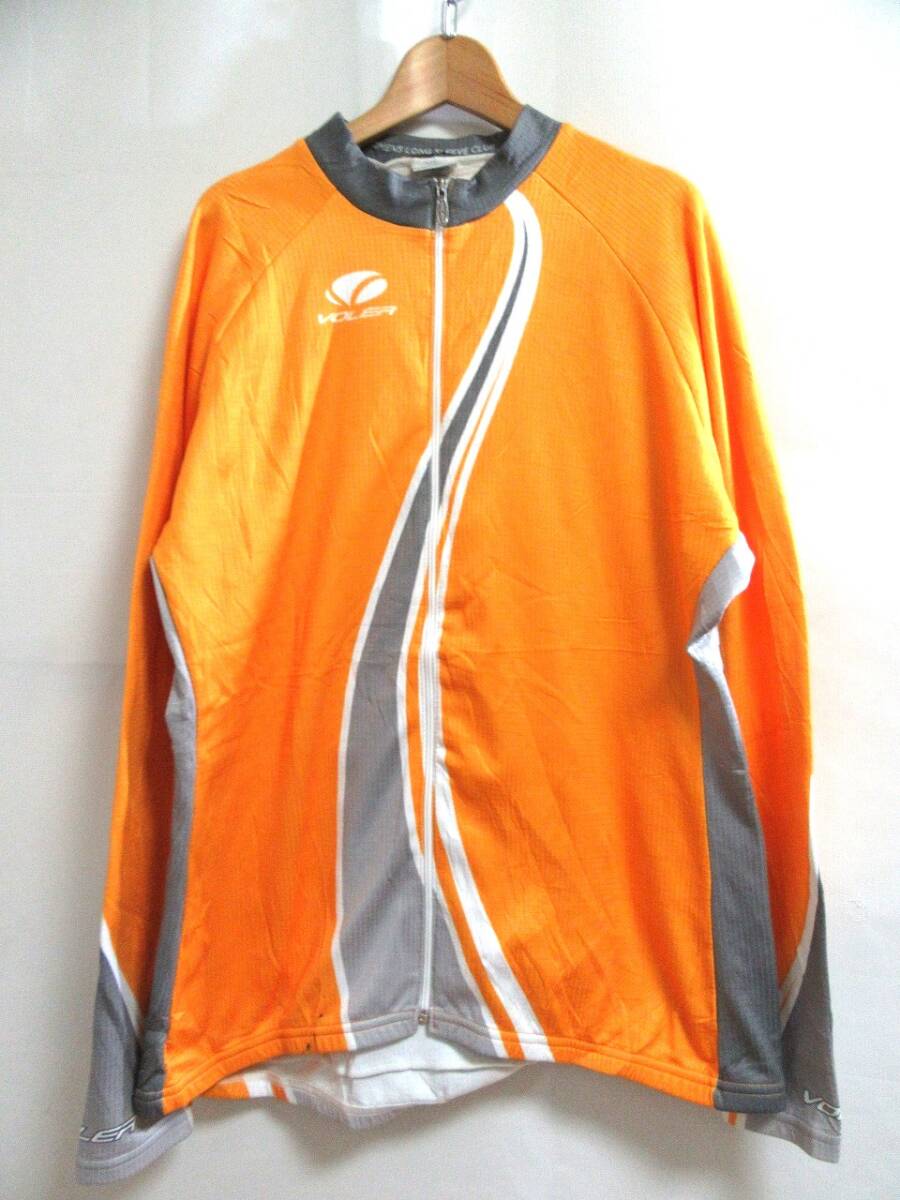 us17n ボレー VOLER 長袖 サイクルジャージ 3XL 裏起毛 秋冬 サイクリング ロード アメリカ古着 US古着拍卖