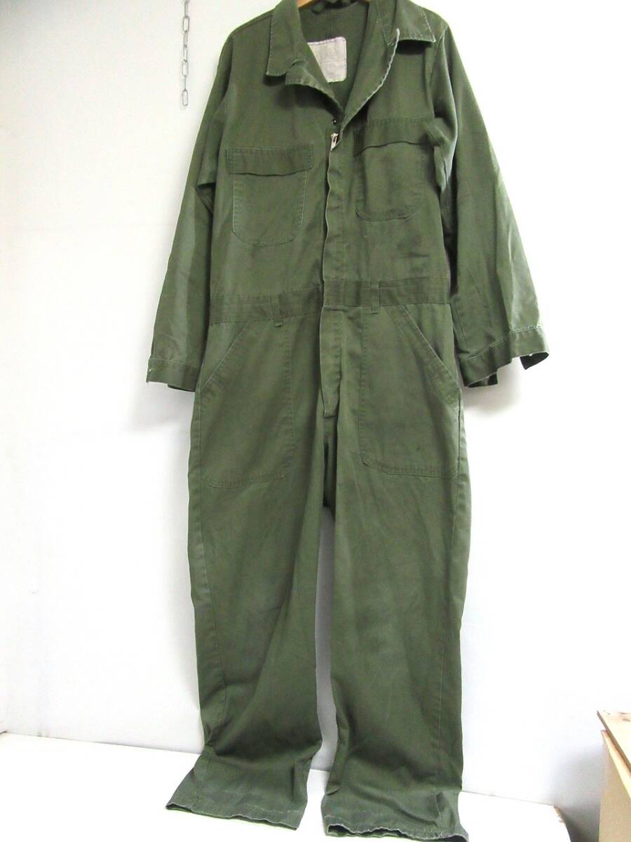 f9024-6 COVERALL UTILITY つなぎ 40R 米軍 US ミリタリー IDEAL vintage拍卖