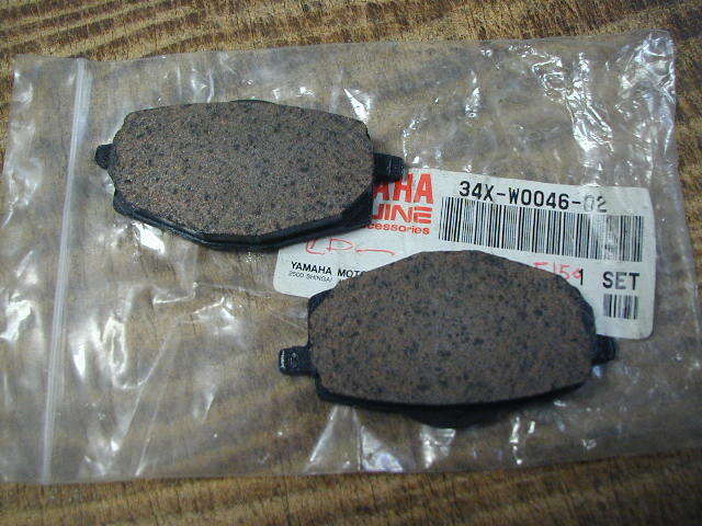 51002★DT125R/DT200R★未使用・リアブレーキパッド(34X-02)拍卖