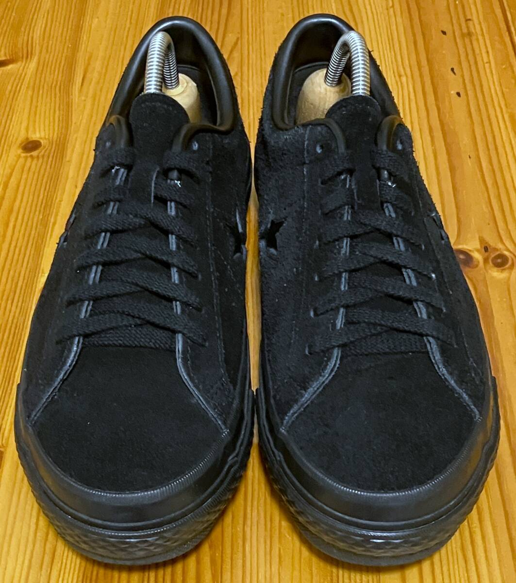 converse one star j suede black(made in japan)大人気希少日本製ワンスタークリーニング済極美品拍卖