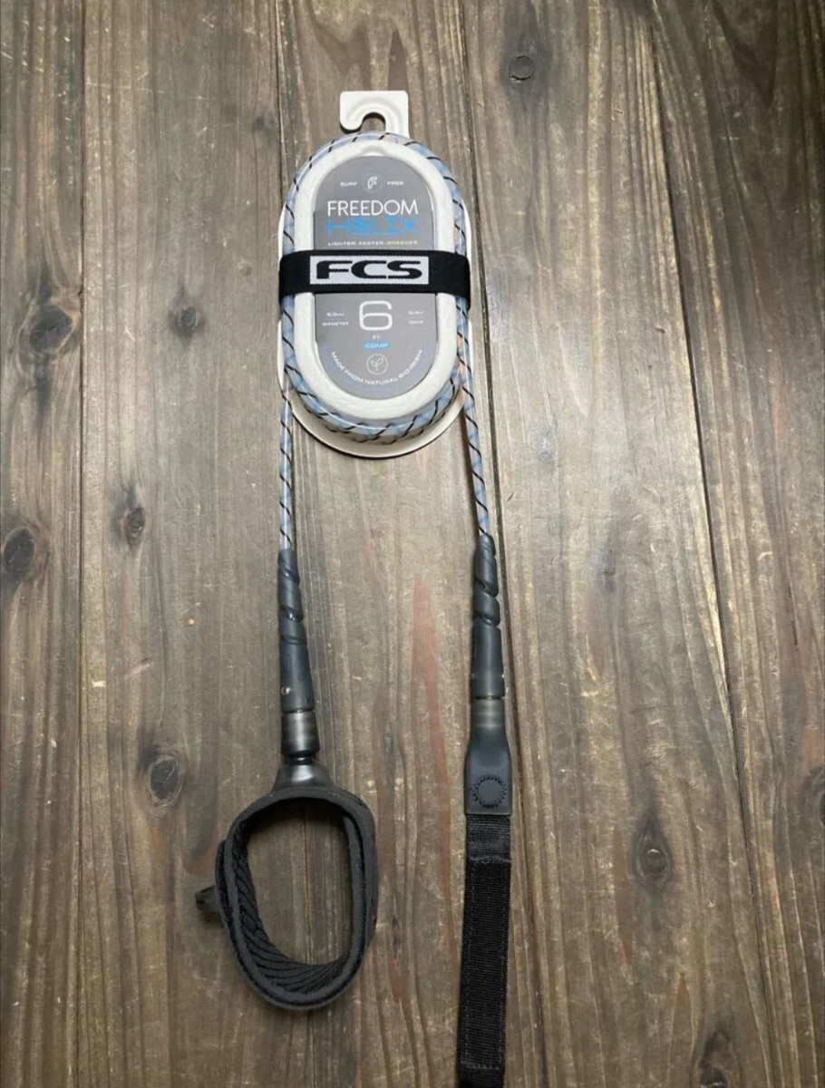 natural/black 5.0mm comp FCS FREEDOM LEASH HELIX フリーダムリーシュ拍卖