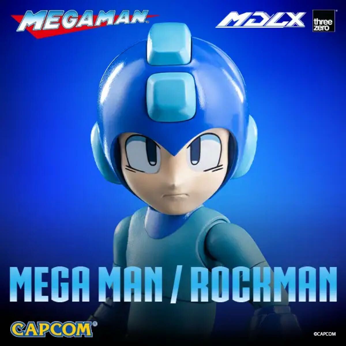 threezero MDLX メガマン / ロックマン 未開封新品 3Z0572 Mega Man / Rockman スリーゼロ アクションフィギュア 拍卖