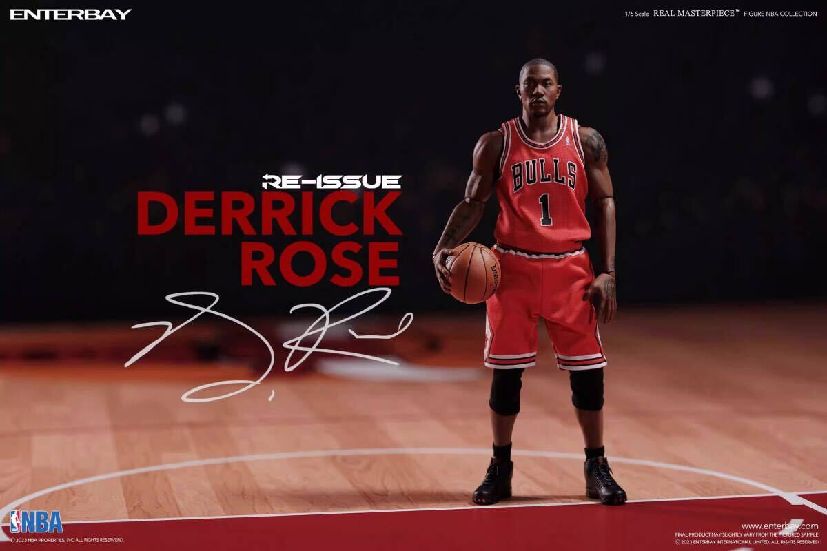 ENTERBAY 1/6 NBA デリック ローズ Limited.Ver 未開封新品 RM-1046 Derrick Rose エンターベイ EB アクションフィギュア ホットトイズ拍卖