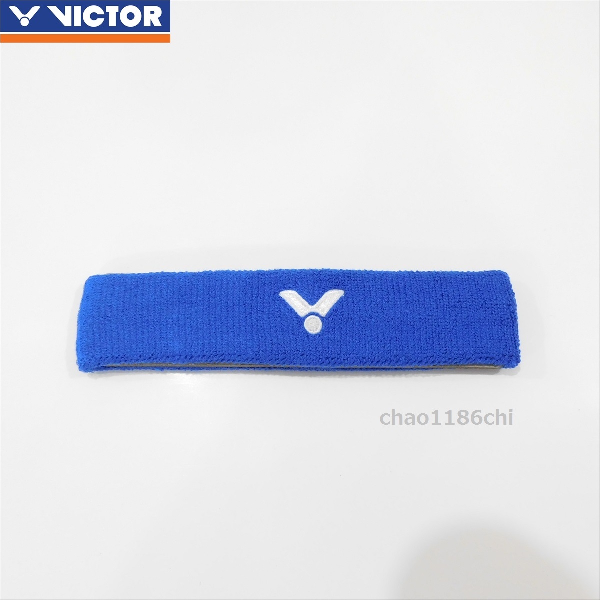 新品/送料込/ビクター ヘッドバンド/青/青白/VICTOR/Head Band/ヘアバンド/Hair Band/ブルー/Blue/ヨネックス/YONEX/AC259 拍卖