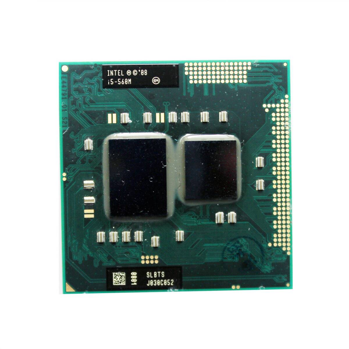 【中古】Intel Core i5-560M SLBTS 2.66GHz 3MB デュアルコア モバイルCPUプロセッサー Socket G1 98拍卖