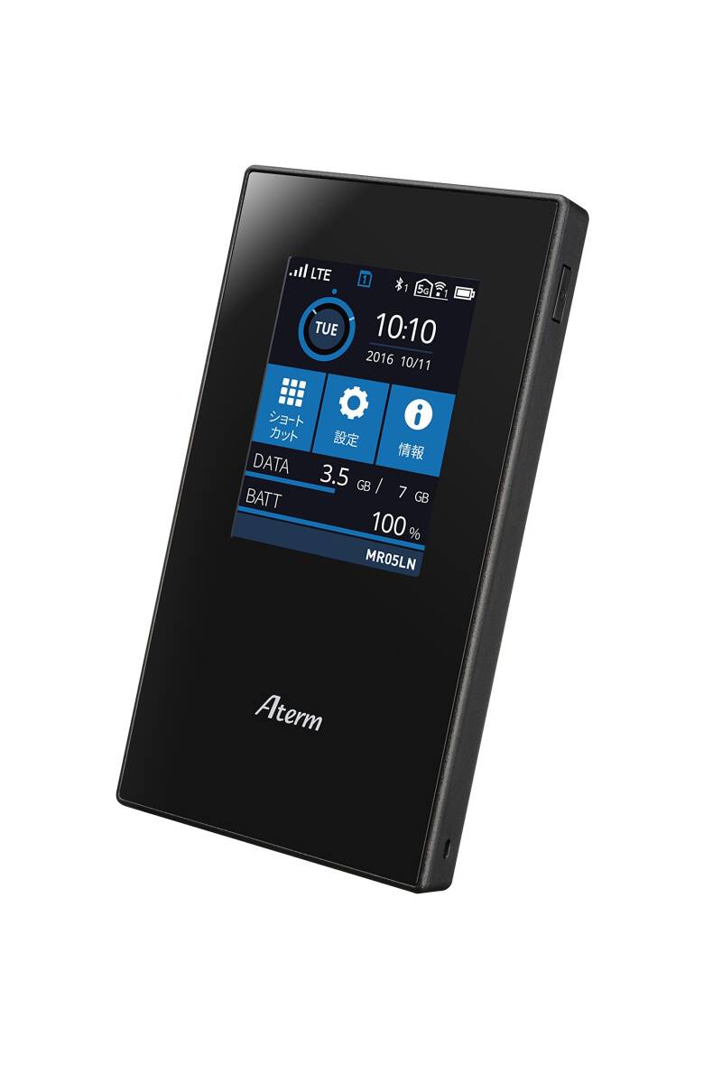 【中古】NECプラットフォームズ USB 自動SIM切り替え LTE モバイルルーター Aterm MR05LN ( デュアルSIM 対応 / na拍卖