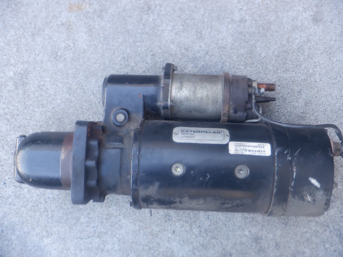 CAT 重機 キャタピラー? 207-1551 24V C7 3116 IT62H 950H 962H PM-102 M325D MH M325D L MH セルモーター スターター 分かる方どうぞ拍卖