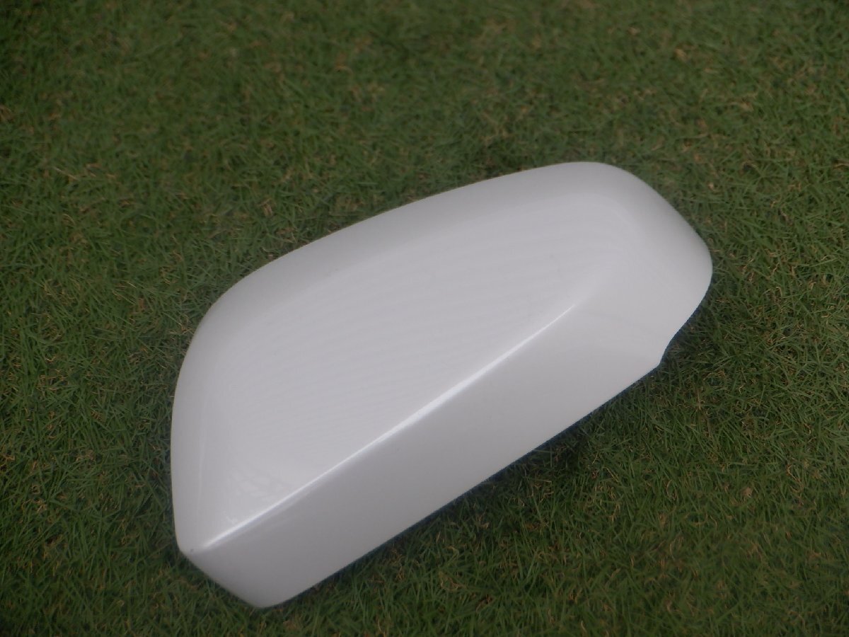 新車外し トヨタ純正 ZWR90W ZWR95W MZRA90W MZRA95W 90 ノア ヴォクシー ドアミラー カバー 左側 助手席 J771 パール白070拍卖