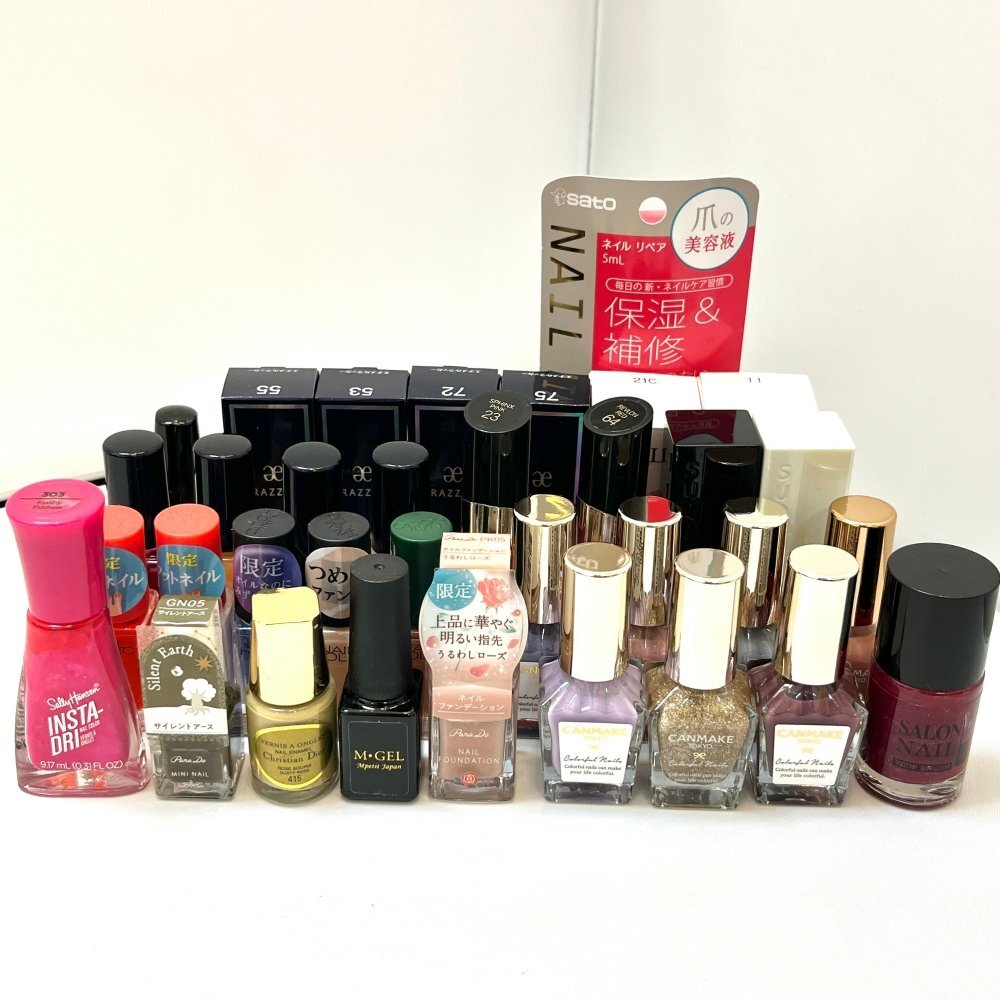 rm) CANMAKE RAZZLE REVLON など マニキュア ネイル 爪化粧料 まとめて 34点 中古 USED 美容/コスメ拍卖