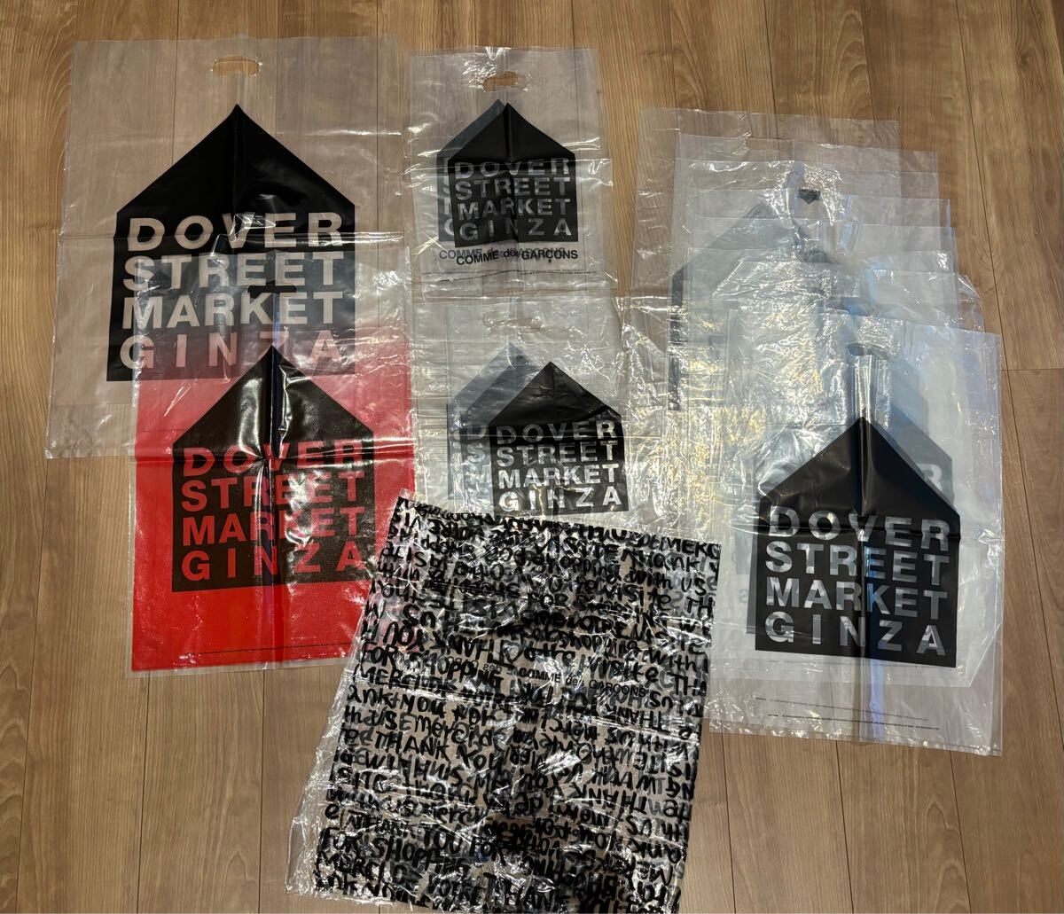 【限定、非売品】全17点 Dover street market ドーバーストリートマーケット コムデギャルソン ショッパー バッグ拍卖