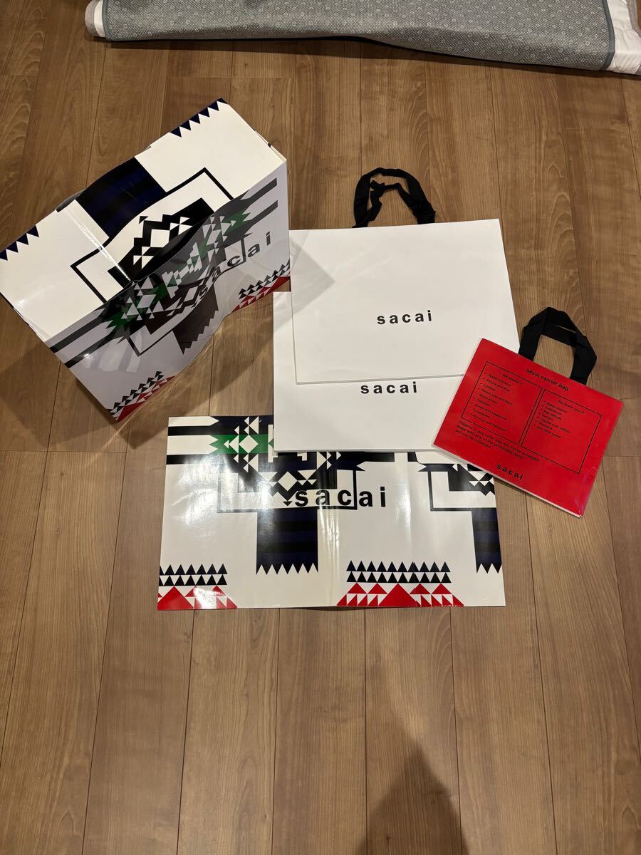 サカイ sacai ショッパー 紙袋 ペンドルトン拍卖