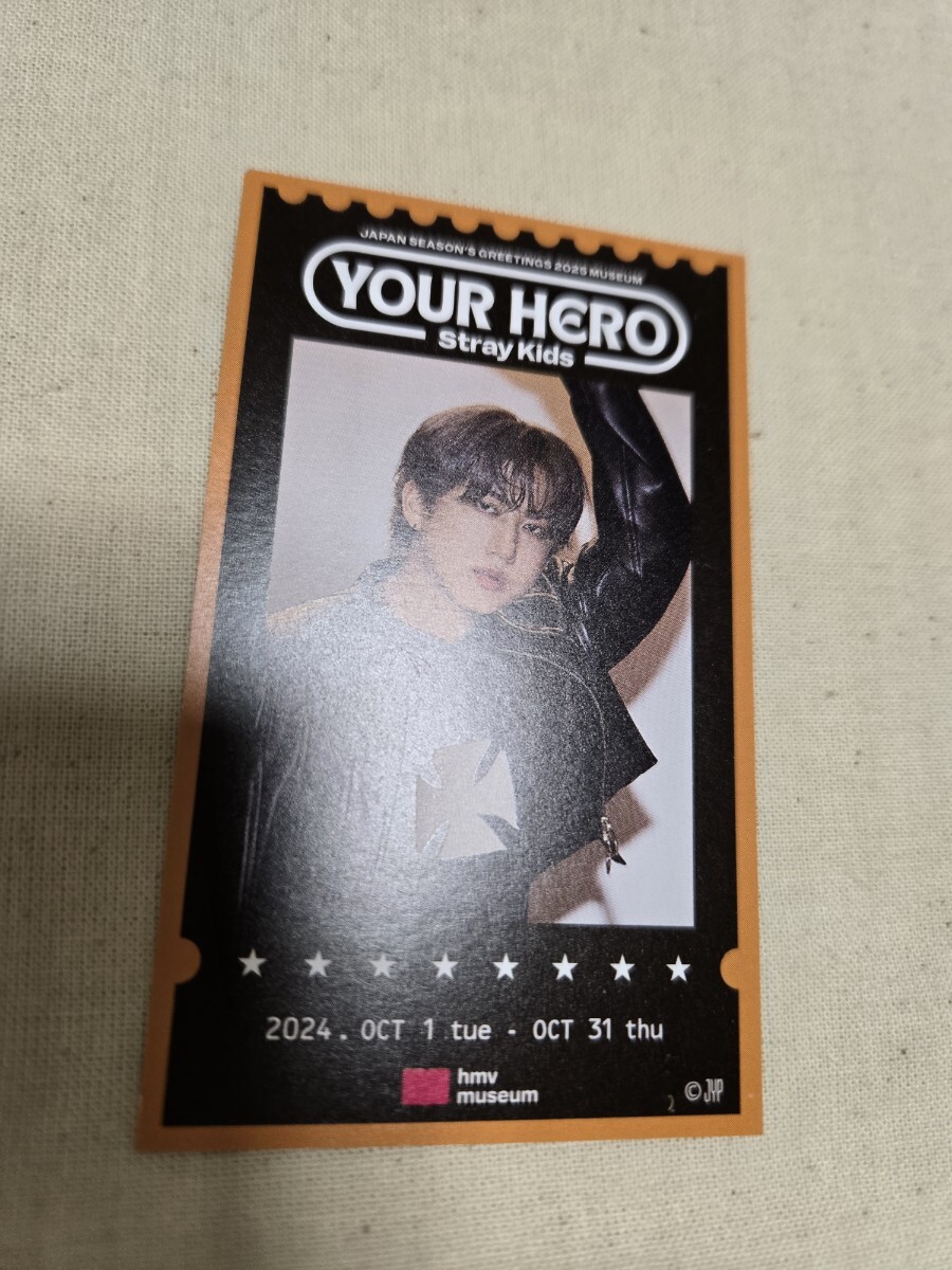 チャンビン Stray Kids museum Your Hero スキズ拍卖
