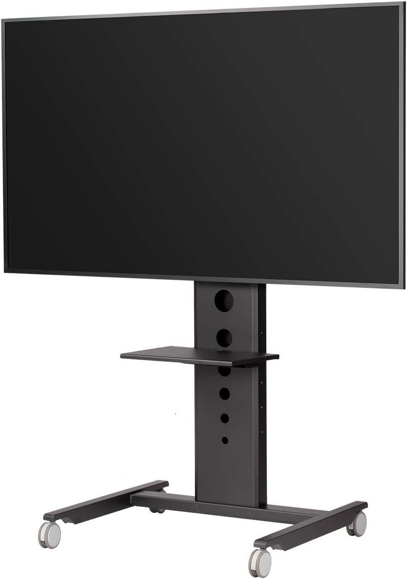 SDS エス・ディ・エス テレビスタンド モニタワーラージ (ブラック) MT-S100 90型/100kgまで対応 VESA対応 キャスター付 引取可能拍卖