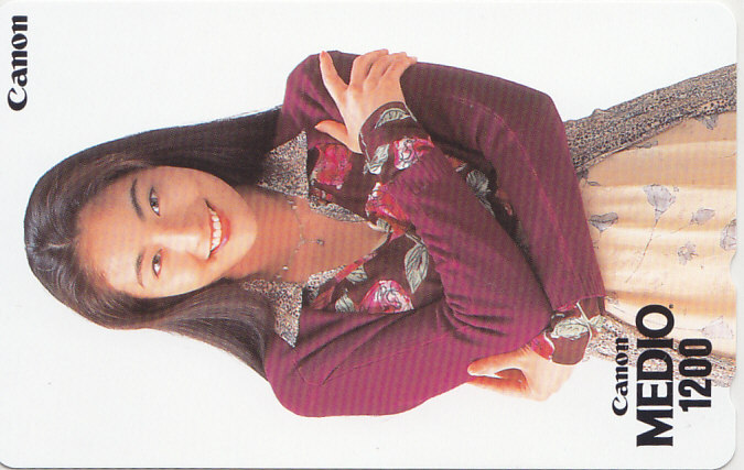 常盤貴子 Canon MEDIO/【テレカ】 S.11.17d ★送料最安75円~拍卖